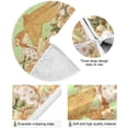 thumbnail image 2 of FMSHPON Horse Flower Girl Xmas Christmas Tree Skirt Stand Mat for Holiday Party Decoration Indoor Outdoor 48 inches, 2 of 6