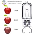 thumbnail image 3 of G9 halogenlampor 40W,230V,10 Pack 40W, 3 of 5