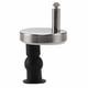 thumbnail image 2 of Bisagras para asiento de inodoro, juego de accesorios de tapa de inodoro de acero inoxidable, kit de herrajes para bisagras universales 1 par Vogacara HA002753-00, 2 of 6