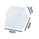 thumbnail image 2 of 24 fundas de silicona para base de mesa y silla, cuadradas de silicona, transparentes Ormromra  CPB-DE-WX128-5, 2 of 5