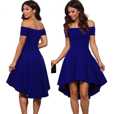 Off Shoulder Short Dresses