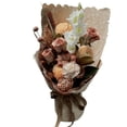 thumbnail image 3 of Nvzi gifts, flowers, gift box packaging paper, vintage two tone texture texture hand torn paper, flower packaging paper (red), 3 of 5