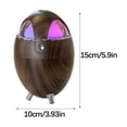 thumbnail image 3 of Humidificador Billuyoard de luz nocturna 350ml minidifusor de doble salida madera oscura, 3 of 6