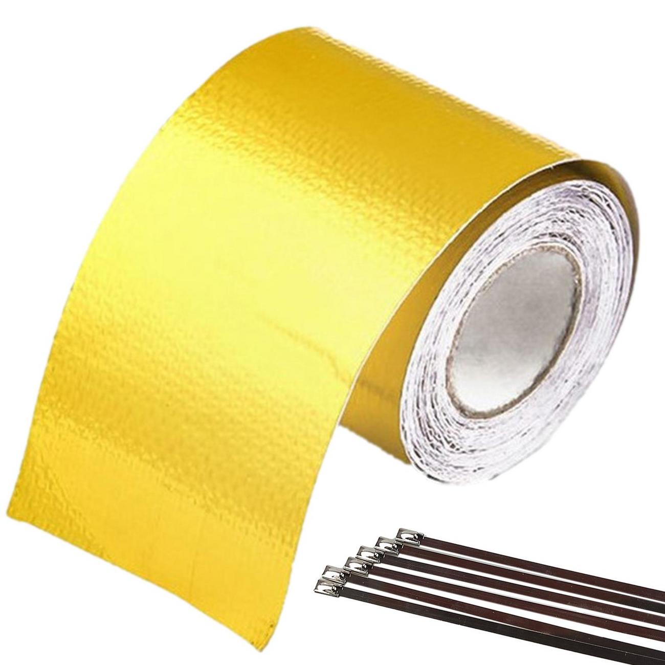 Heat Shield Tape|Heat Insulation Shield for Car Exhaust|Adhesive Backed ...