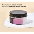 thumbnail image 4 of NuVibe ADVANCED Snail Mucin 92% Repair Moisturizer – 3.52 Oz (100g) Hydrating & Lightweight Korean Face Cream for Soft, Glowing Skin – Soothing Moisturizer for Dry, Sensitive & All Skin Types, 4 of 5