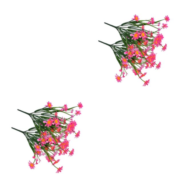 Ramo de Flores Artificiales Advancent Crisantemo Salvaje Resistente a Rayos UV