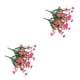 thumbnail image 2 of Flores artificiales Injueey plástico resistentes a los rayos UV ramo imitación crisantemo salvaje, 2 of 6