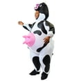 thumbnail image 3 of Syncfun Halloween Inflatable Costume for Adults, Air Blow-up Cow Dress Up Unisex Cosplay Costume, 3 of 7