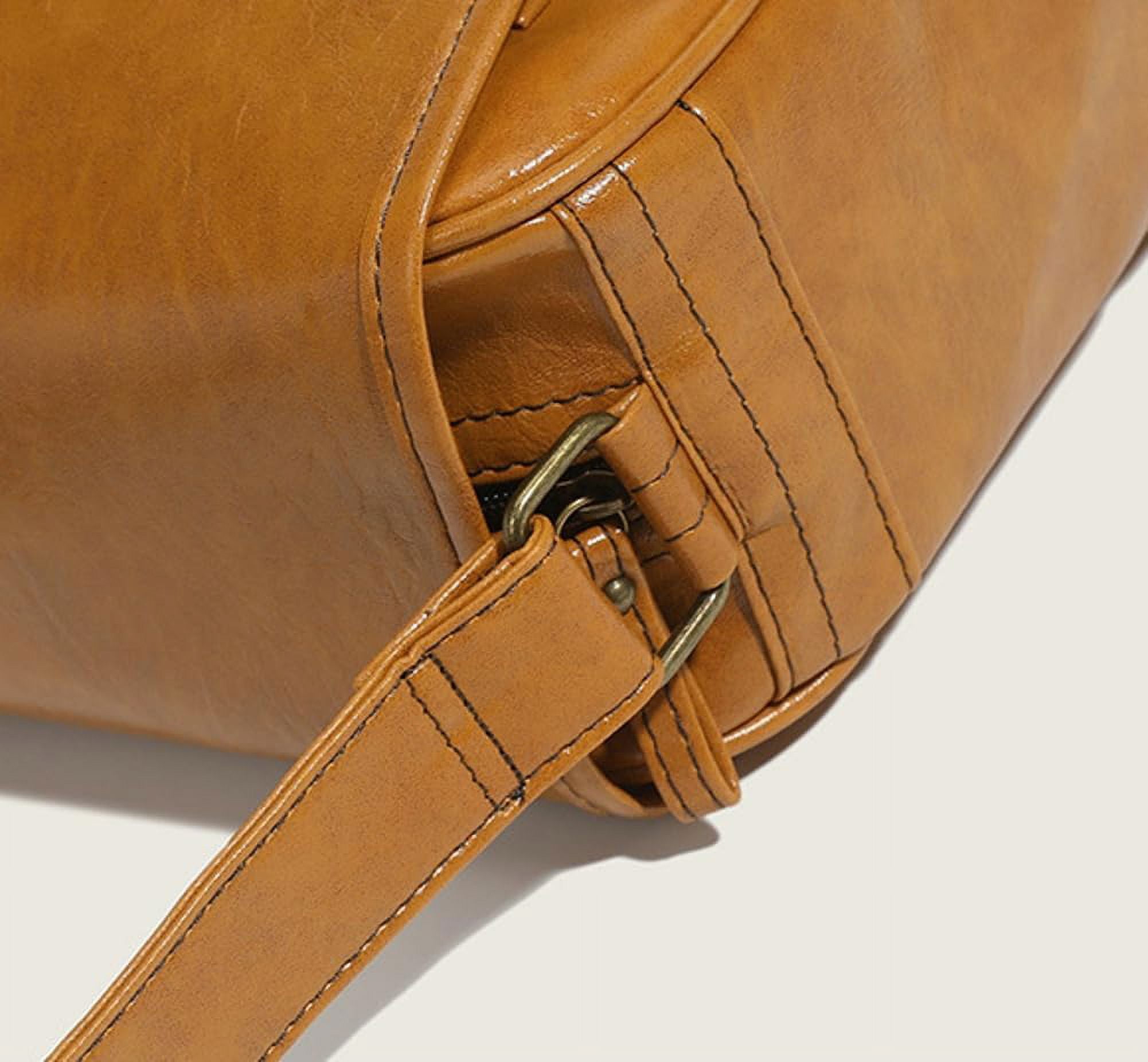 Municipal Crossbody Messenger Bag for Men Women Vintage Shoulder Bags Tote Purse Satchel Handbags with Adjustable Strap