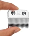thumbnail image 2 of Replace Cutter Head Metal Bottom Clipper Blade for Electric Shaver-Silver, 2 of 7