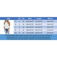 thumbnail image 4 of WEAIXIMIUNG Valentine's Day Women Casual Slim Back Zipper Solid Color Short Sleeve Patchwork Top, 4 of 4