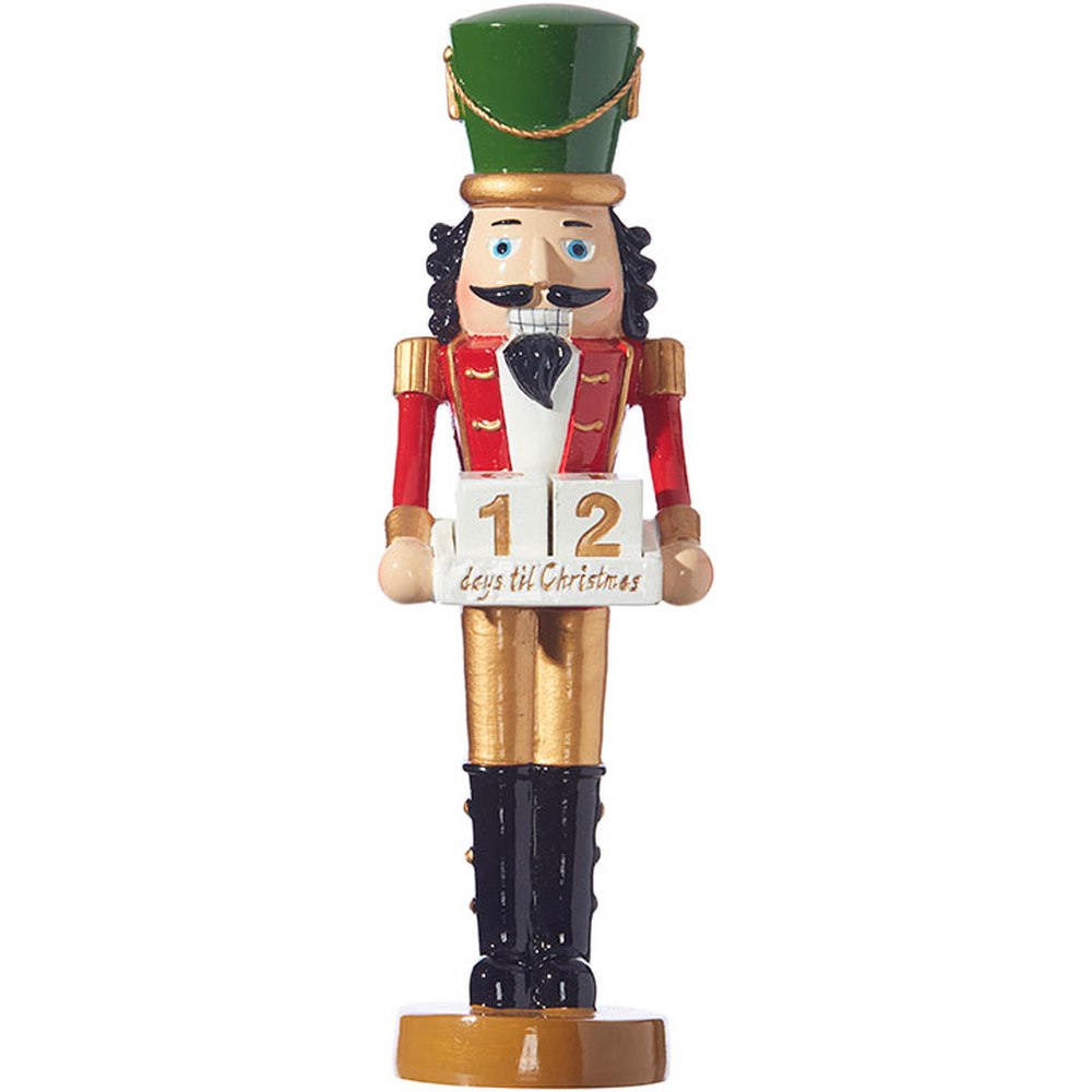 Raz Imports Nutcracker Traditions 10" Nutcracker Christmas Countdown
