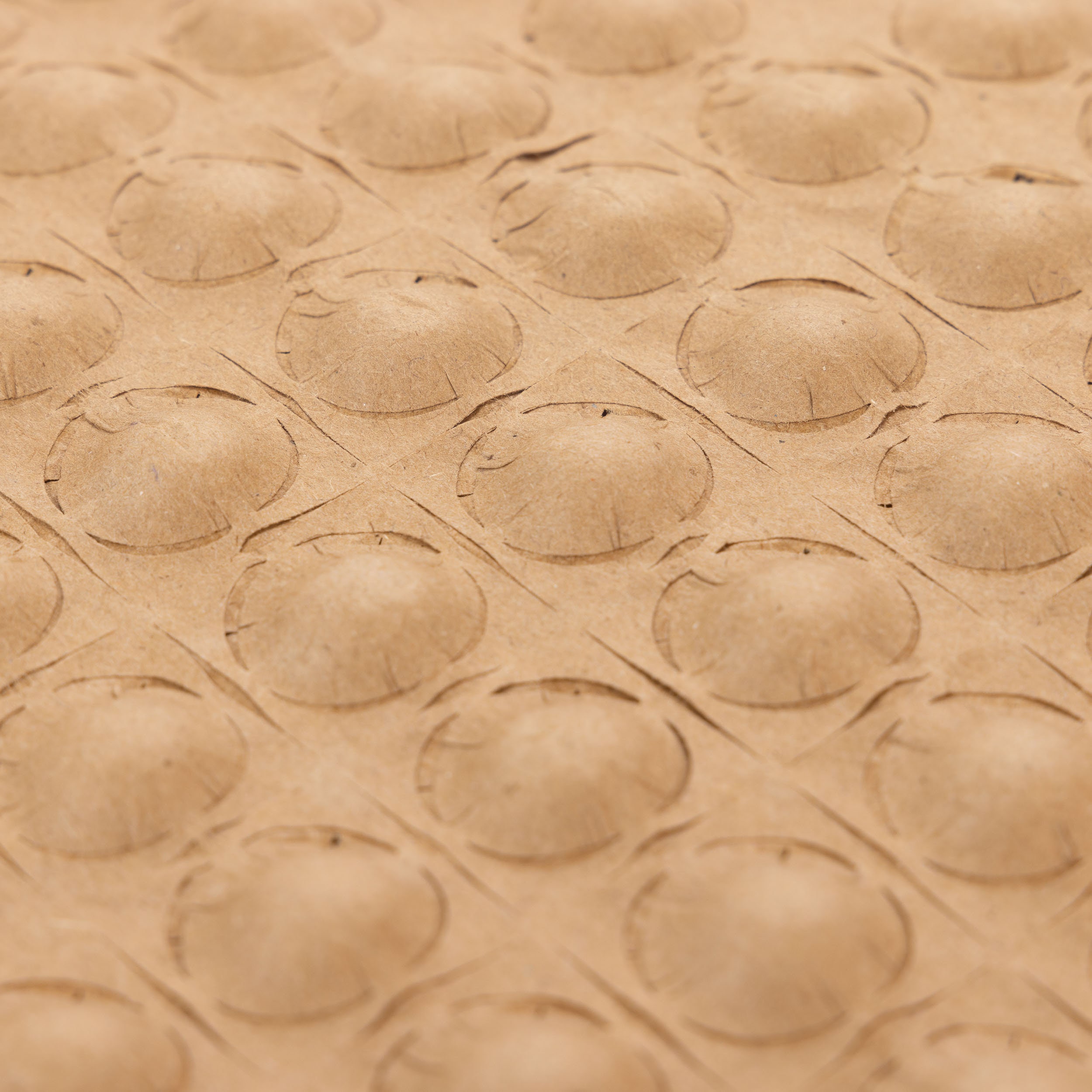PUBBLE V2 - Paper Cushioning Wrap, 3/4" bubble, 12" x 12" Perf 240' Roll or 225' Sheets