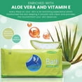 thumbnail image 3 of Glider Bed Bath Wipes, Enriched with Aloe Vera and Vitamin E (Pack of 9 (90 Wipes), 3 of 4