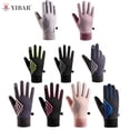 thumbnail image 1 of 1Pair Warm Winter Gloves Driving Touchscreen Non-Slip Waterproof Windproof Motorcycle Full Finger Gloves Outdoor Sports RunningNO.9 He Qiyong unisex, 1 of 1