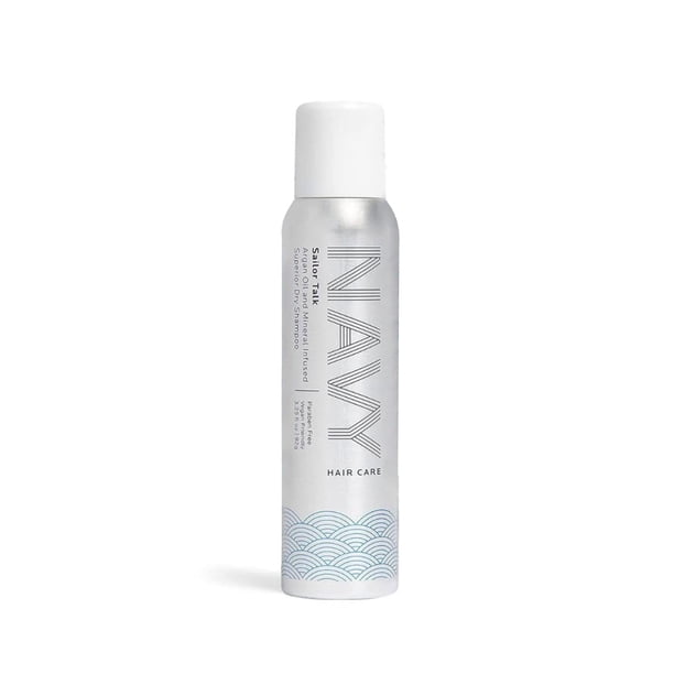 Navy Haircare Sailor Talk Champú seco superior con aceite de argán y minerales, 7 oz
