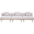 thumbnail image 7 of Meridian Furniture Laguna 106.5" Beige Water Resistant Fabric 3pc. Outdoor Modular Sofa, 7 of 7