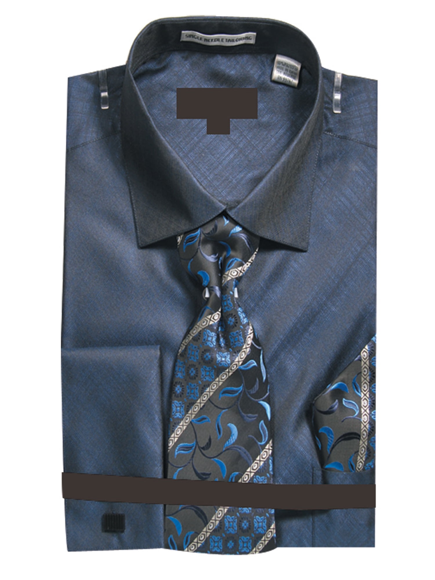 mens metallic dress shirt