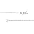 thumbnail image 3 of 14K White Gold Women's 18" 1.15mm Open Diamond Cut Cable with 035 Gauge and Lobster Lock Quality Tag, 3 of 4