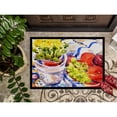 thumbnail image 3 of Carolines Treasures 6037JMAT Apples Plums and Grapes with Flowers Door Mat Indoor Rug or Outdoor Welcome Mat 24x36, 3 of 4
