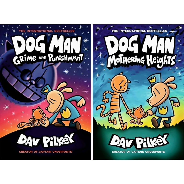Dog Man by Dav Pilkey – Books 7 to 14 Graphic Novel Collection (8
