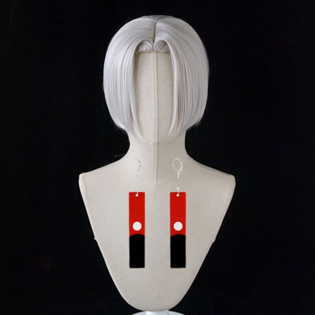 Tokyo Revengers Kurokawa Izana Cosplay Wig Heat Resistant Synthetic Hair Wigs + Wig Cap heqiyong LED