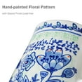 thumbnail image 4 of Taimei Teatime Coffee Mug with Lid, Set of 2, 16.5 Ounces, Ceramic Coffee Mugs with Handpainted Blue and White Floral Pattern, 4 of 7