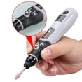 thumbnail image 4 of Herramienta rotativa inalámbrica Cola mini amoladora eléctrica inalámbrica 4,2 V Li-ion 3 velocidades con accesorios 6 piezas, 4 of 8
