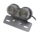 thumbnail image 1 of Luces de Motocicleta Soledad Universal de Matrícula Humo Doble LED, 1 of 9