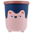 thumbnail image 1 of Weiweiguan 1pc Plastic Waste Bin Paper Trash Can Garbage Basket Practical Trash Can, 1 of 7