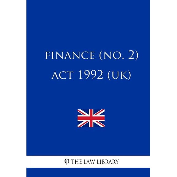 Finance (No. 2) Act 1992 (Paperback)