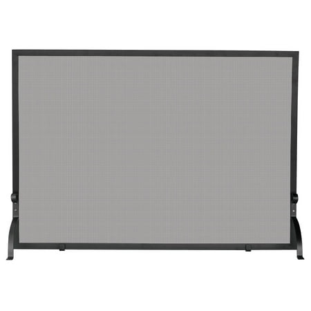 UniFlame Single Panel Olde World Iron Fireplace Screen