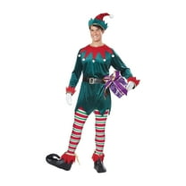 Adult Christmas Elf Costume Large/X-Large Green