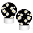 thumbnail image 2 of Pofeuu Daisies Flowers Print LED Christmas Night Light Lamp Base Gift DIY 3D Clear Acrylic Blank Engrave Sheets for Room Cafe Bar Birthday Party Decoration, 2 of 9
