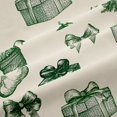 thumbnail image 5 of Manfei Pine Kitchen Curtains Holiday Black Out Curtains Pack of 2 (42x63 Each), 5 of 6