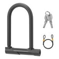 thumbnail image 3 of Portable U-Lock for Bicycles: Heavy-Duty Anti-Theft Security with PVC, 3 of 10