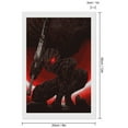 thumbnail image 2 of Berserk Diamond Art Kits DIY 5D Anime Painting by Number Kits Full Drills for Adults Crystal Pictures Arts Craft for Home Wall Decor Gift 8"×12", 2 of 8
