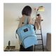 thumbnail image 5 of Bolsa de mamá bolsa de cochecito mochila bolsa de almacenamiento 3 en 1 hombros mochila bolso femenino bebé madre botella bolsa de gran capacidad, 5 of 5
