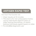 thumbnail image 6 of Equate COVID-19 Antigen Rapid at Home Test Kit, Results in 15 Minutes, 1 Count, 6 of 8