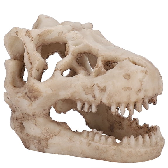 Fish Tank Decor, Simulation Dinosaur Exquisite Shape Aquarium Skull Ornament, Fish Tanks For Water Plants Decoration