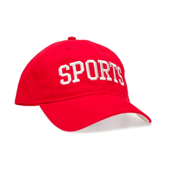 Sports Dad Hat Embroidered That Show Cap Funny Adult One-Size Red Norm Macdonald