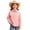 ##-Pink91, variant on Shinyii Girls Tassel Cowgirl Shirt Long Sleeve Button Down Western Shirt, Pink