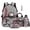 Baseball Crack Pattern, variant on XYZCANDO Flaming Baseball Stitches 5 Pcs Set Kids Backpack Set with Key Lanyard Lunch Box Pencil Case Water Bottle Carrier with Anti-Scratch Kids School Bag