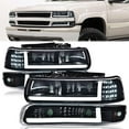 thumbnail image 4 of PIT66 LED DRL Bar Headlights & Bumper Lamps Fit For 99-02 Chevy Silverado 00-06 Tahoe, 4 of 9