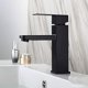 thumbnail image 2 of Grifo para Lavabo de Baño CHAO Montaje en Cubierta Negro Mate, 2 of 5