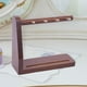 thumbnail image 3 of Adornos para guardar llaves de madera multiusos, colgador nórdico para llaves, gancho para llaves Marron oscuro, 3 of 8
