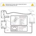 thumbnail image 3 of Disk Cable Adapter, PoE Injector Kit Efficient Power Management Fast Data Transfer  for V2 Dish Internet Kit To Routers Desktops Laptops, 3 of 7