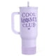 thumbnail image 1 of Taza para beber SANDJEST de acero inoxidable con asa de acero inoxidable de 40 oz, 1 of 7
