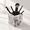 Calacatta Viola, variant on Calacatta Viola Marble Toothbrush Holder Countertop Makeup Brush Organizer