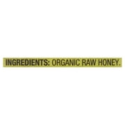 Great Value Organic Strained Raw Honey, 12 oz Bottle